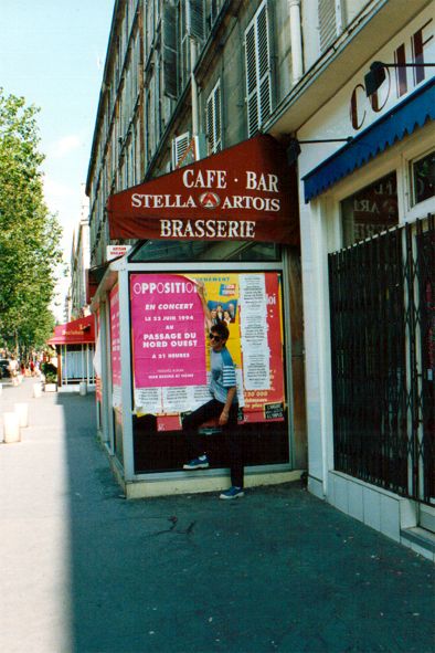 me in front of the 94 street poster