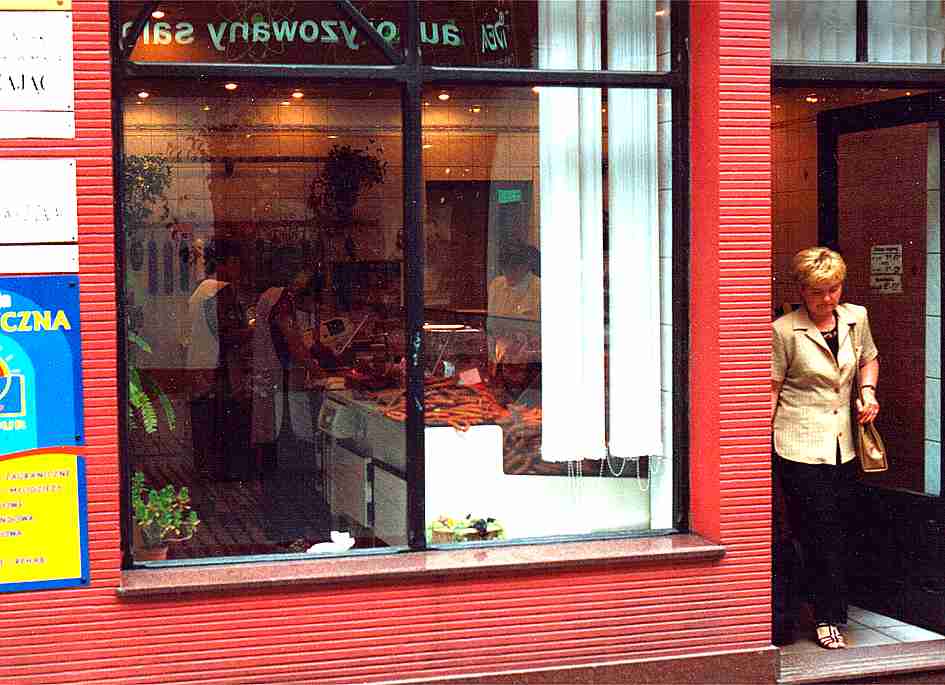 La devanture de la Boucherie