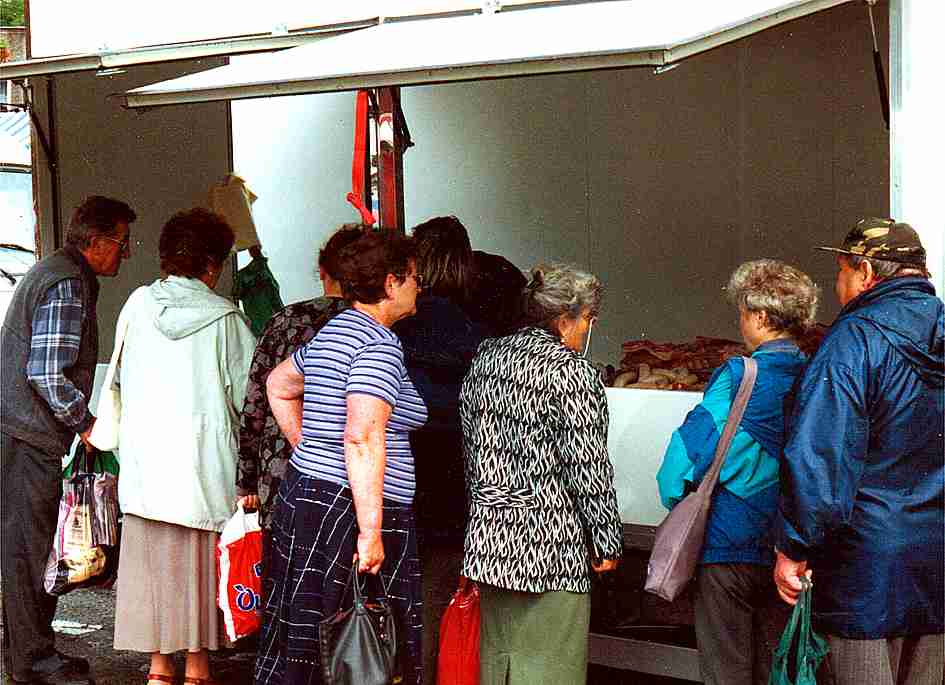 La boucherie au march�