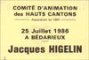 Higelin 26 juillet 1986