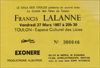 Francis Lalanne 27 mars 1987