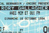 Rory Gallagher 16 octobre 1994